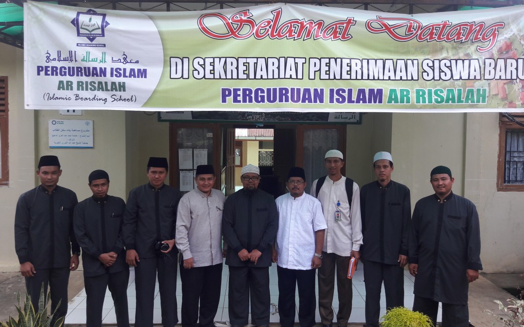 Ponpes Al Hasanah Studi Banding ke Ar-Risalah Padang dan Diniyyah Pasia Agam