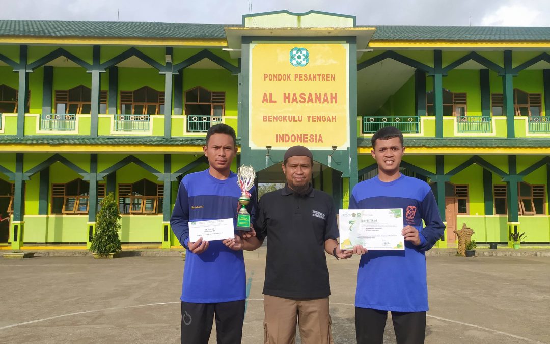 Santri MA Al Hasanah Juara 3 Lomba Tenis Meja Tingkat Provinsi Bengkulu